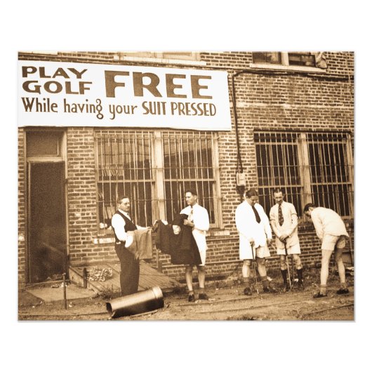 Gratis afspelen (terwijl uw Suit geprikt is) AC Foto Afdruk (Voorkant)