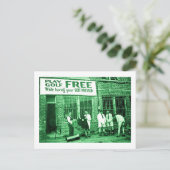 Gratis afspelen (terwijl uw Suit geprikt is) Briefkaart (Staand voorkant)