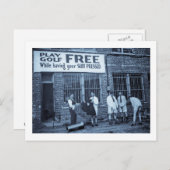 Gratis afspelen (terwijl uw Suit geprikt is) Briefkaart (Voorkant / Achterkant)