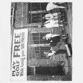 Gratis afspelen (terwijl uw Suit geprikt is) Fleece Deken (Voorkant)