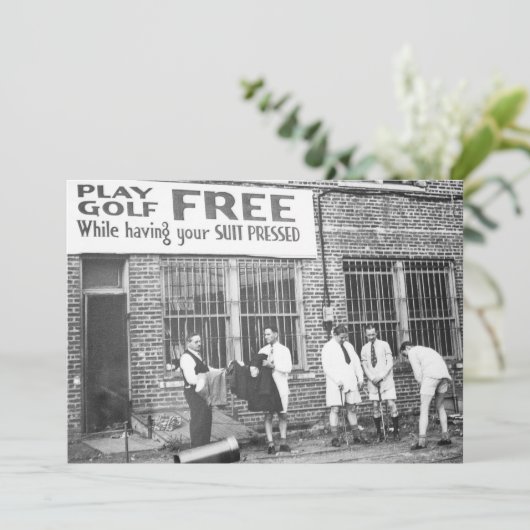 Gratis afspelen (terwijl uw Suit geprikt is) Kaart (Staand voorkant)