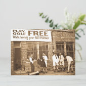 Gratis afspelen (terwijl uw Suit geprikt is) Kaart (Staand voorkant)