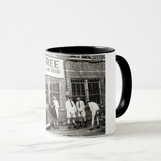 Gratis afspelen (terwijl uw Suit geprikt is) Mok (Voorkant rechts)