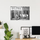 Gratis afspelen (terwijl uw Suit geprikt is) Poster (Thuiskantoor)