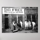 Gratis afspelen (terwijl uw Suit geprikt is) Poster (Voorkant)