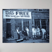 Gratis afspelen (terwijl uw Suit geprikt is) Poster (Voorkant)