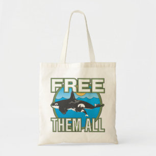Gratis alles (walvissen) tote bag