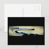 Gratis als de windcanvasprint briefkaart (Voorkant / Achterkant)