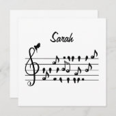 Gratis als een vogel, zangvogels aanpasbaar (Voorkant / Achterkant)