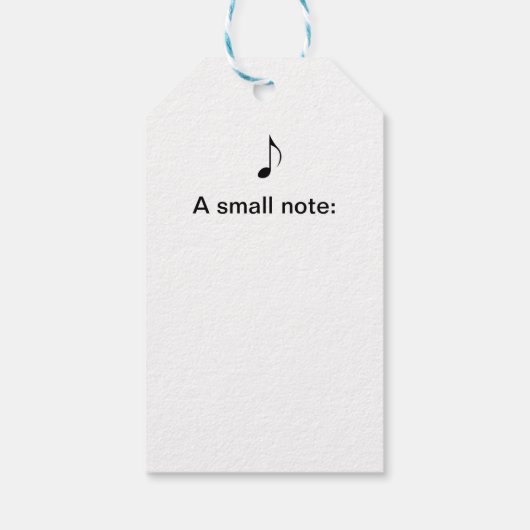 Gratis als een vogel, zangvogels aanpasbaar cadeaulabel (Achterkant)