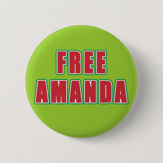 GRATIS AMANDA T-shirts, knoppen, hulzen Ronde Button 5,7 Cm (Voorkant)