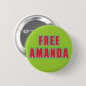 GRATIS AMANDA T-shirts, knoppen, hulzen Ronde Button 5,7 Cm (Voorkant /achterkant)