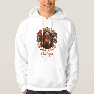 Gratis Ambachtelijke Kalkoen | Thanksgiving Herfst Hoodie