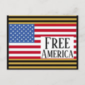 Gratis Amerika Ansichtkaart Briefkaart (Voorkant)