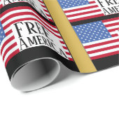 Gratis Amerika Inpakpapier (Rol Hoek)