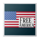 Gratis Amerika Keramische Tegels Tegeltje (Voorkant)