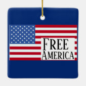 Gratis Amerika Keramische Versiering Keramisch Ornament (Achterkant)