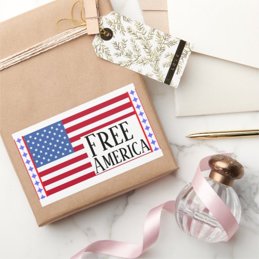 Gratis Amerika Sticker (Geschenken)