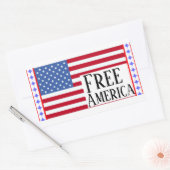 Gratis Amerika Sticker (Envelop)