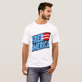 Gratis Amerika T-shirt XL-Graphic (Voorkant volledig)