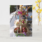 "GRATIS APPELS TE KOOP" Gefeliciteerd Kaart (Gele Bloem)