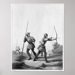 Gratis architecten tijdens het bewind van Louis XI Poster