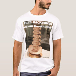 Gratis backbones van RoseWrites T-shirt