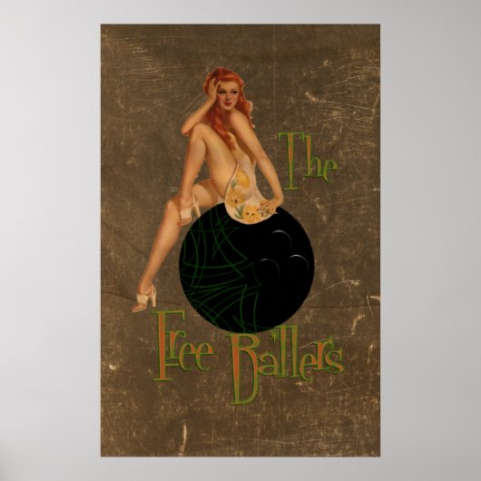 Gratis balken poster (Voorkant)