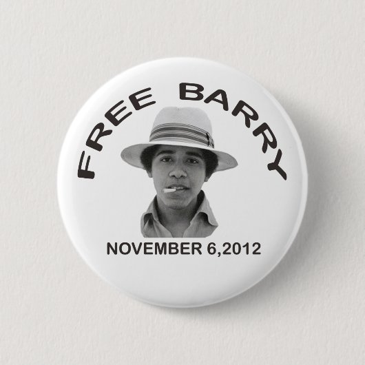 GRATIS BARRY-Button Ronde Button 5,7 Cm (Voorkant)