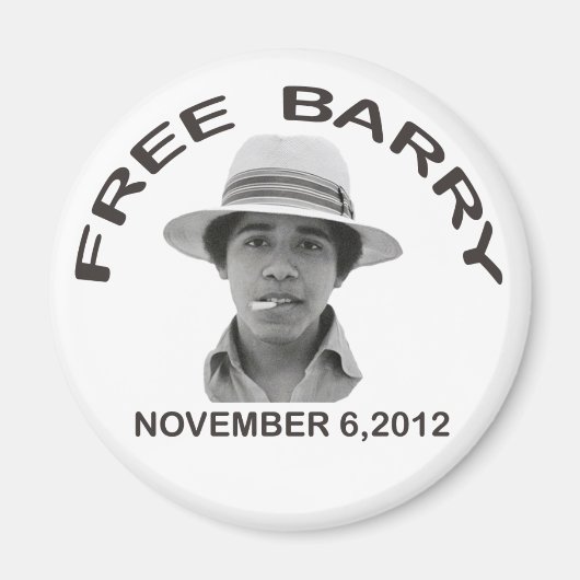 GRATIS BARRY Magnet (Voorkant)