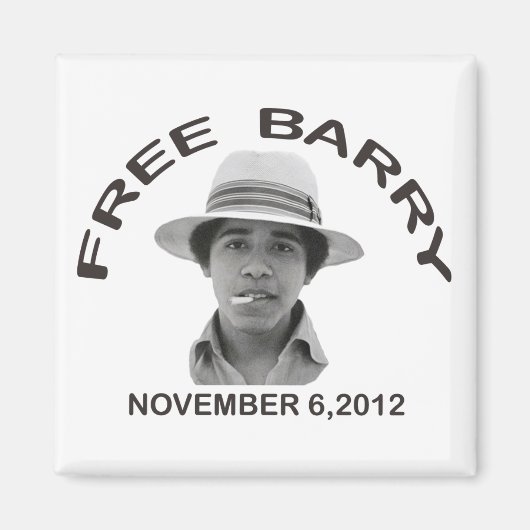 GRATIS BARRY Magnet (Voorkant)