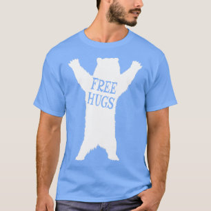 Gratis Beer Knuffels Grappig Dierenpuns Extrovert T-shirt