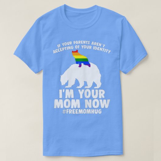 Gratis Beer LGBT Gay Pride LGBTQ T-shirt (Design voorkant)