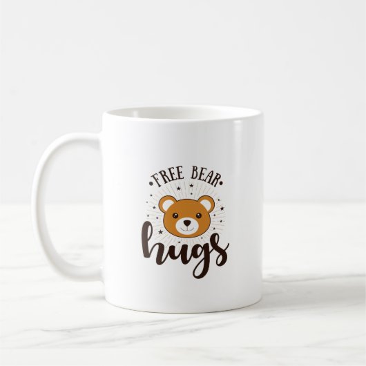 Gratis berenknuffels Knuffige teddy koffiemok (Links)