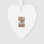 Gratis Bezem Ritten Halloween Heks Skelet Ontwerp_ Ornament (voorkant)