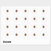 Gratis Bezem Ritten Halloween Skelet Pompoen Zwart Hart Sticker (Vel)
