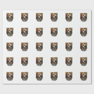 Gratis Bezemritten Halloween Heks Katten Schedels_ Cadeaupapier