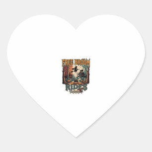 Gratis bezemritten Halloween Heks Katten Schedels_ Hart Sticker