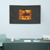 Gratis bezemritten Halloween vliegende heks spook  Spandoek (Beurs)
