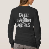 Gratis bezemritten in groovy belettering t-shirt (Achterkant)