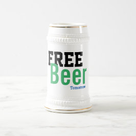 gratis bier morgen grappig steentje bij de dag van bierpul