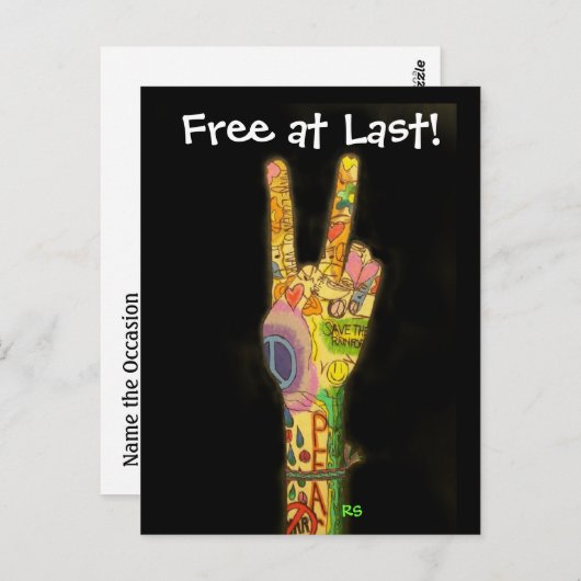 Gratis bij Last ! SRF Briefkaart (Voorkant / Achterkant)