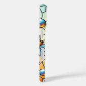 Gratis Bijen Gebrandschilderd Glas  Case-Mate iPhone Case (Achterkant / Rechts)