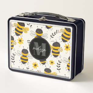 Gratis Bijen Metalen Lunchbox