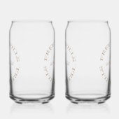 Gratis bijvullingen frisdrankglas blikvorm glas (Rechts)