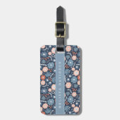Gratis Bloemen Bagage Label (Voorkant verticaal)