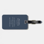 Gratis Bloemen Bagage Label (Achterkant horizontaal)