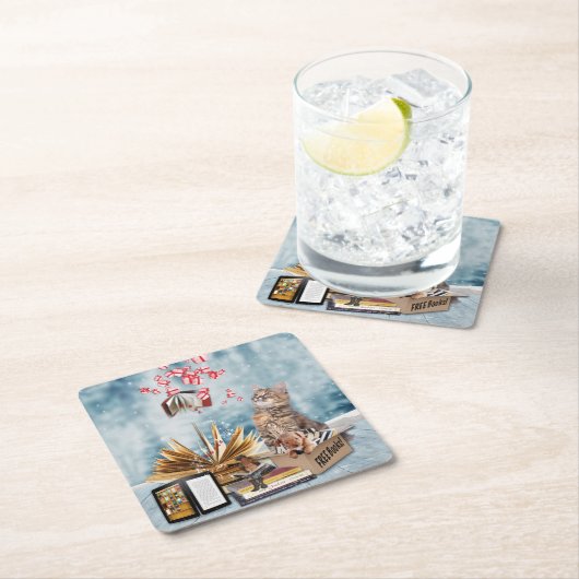 Gratis boeken kartonnen onderzetters (Insitu)