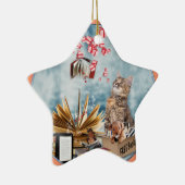 Gratis boeken keramisch ornament (Rechts)