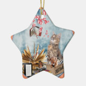 Gratis boeken keramisch ornament (Links)